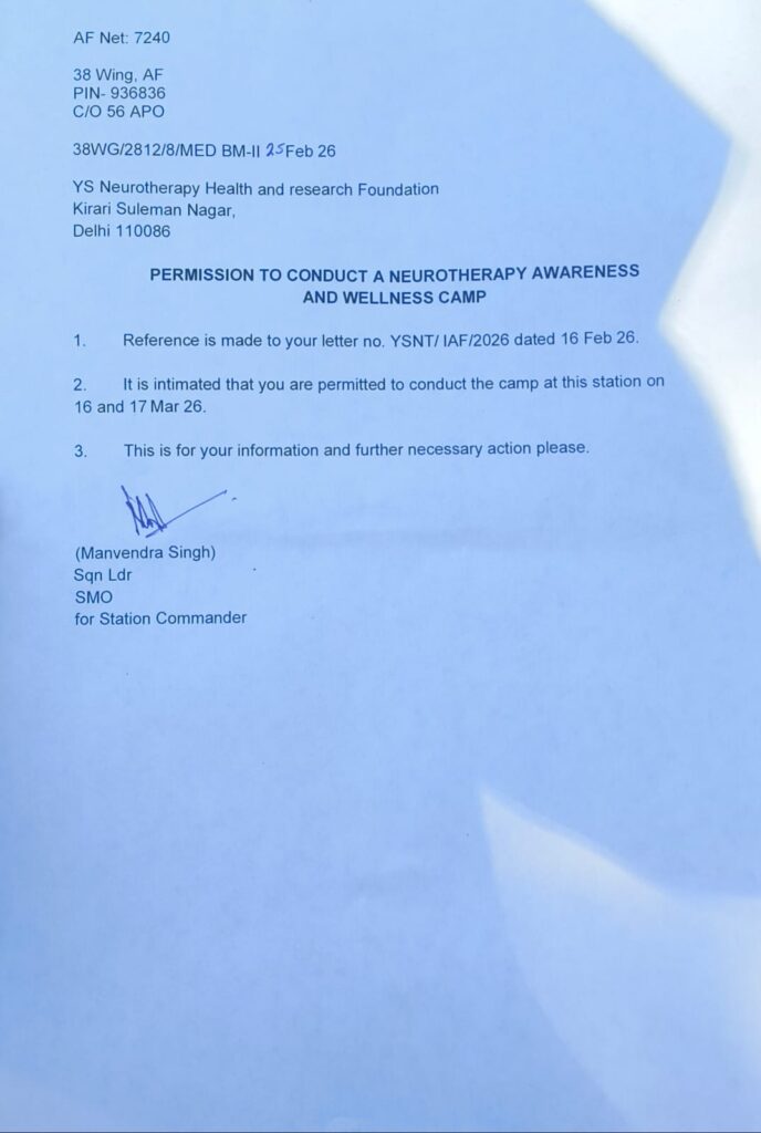 Awareness wellness camp at Indian Air Force Lucknow