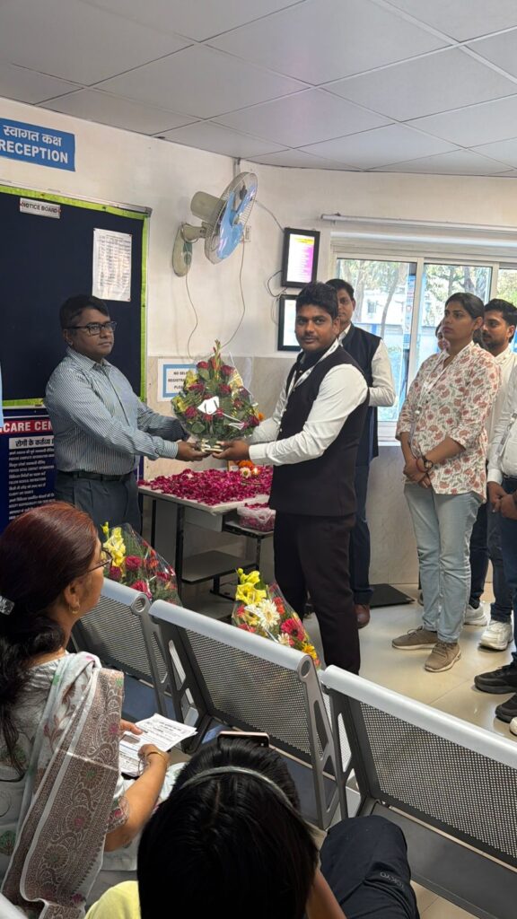 Shashank yadav Member of YS-NTHRF And Air Force officers lucknow