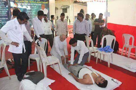 Dr. Lajpat Rai Mehra  Guruji With sanjay kumar Founder Ys Neurotherapy Health And Research Foundation